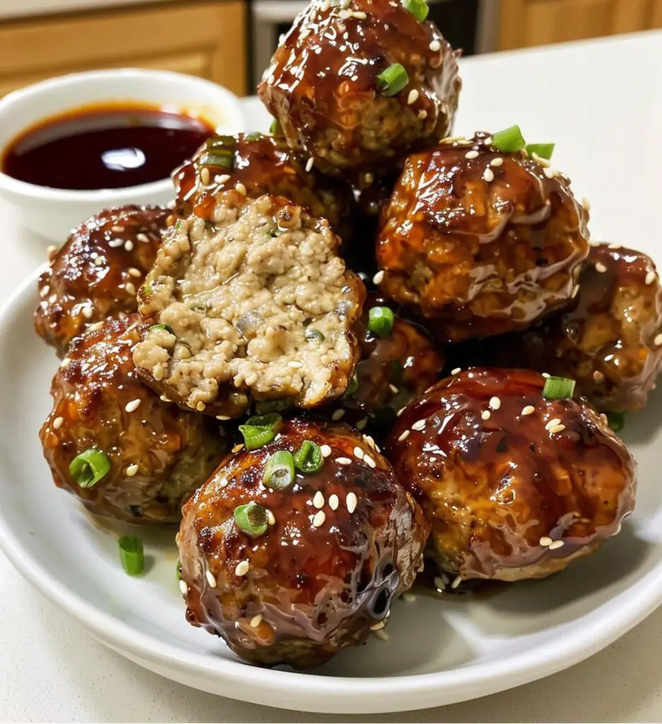 Teriyaki Chicken Meatballs