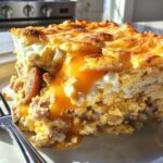 Turkey Sausage Breakfast Casserole