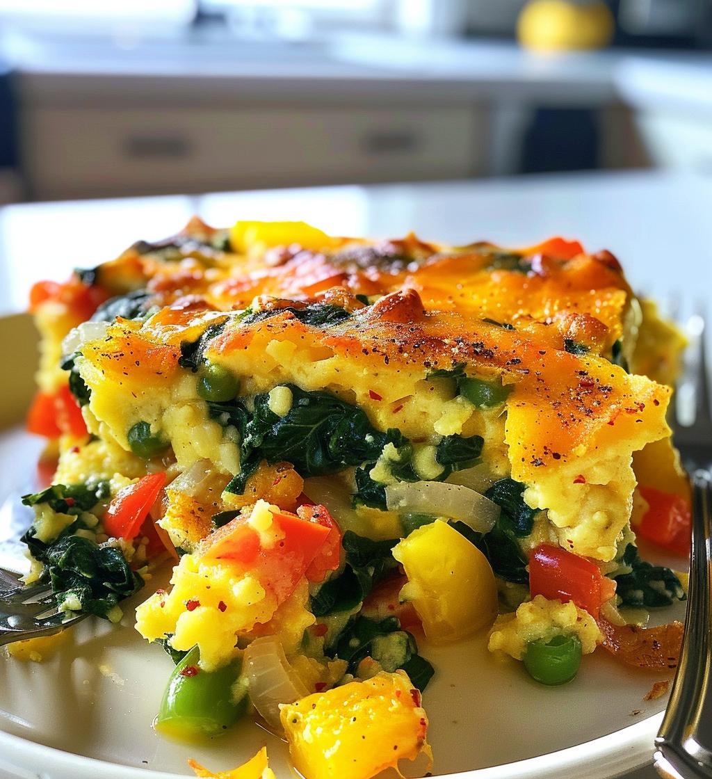 Veggie Loaded Breakfast Casserole - detail 1