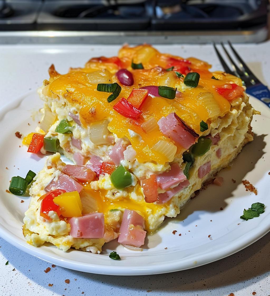 Western Omelette Casserole - detail 1
