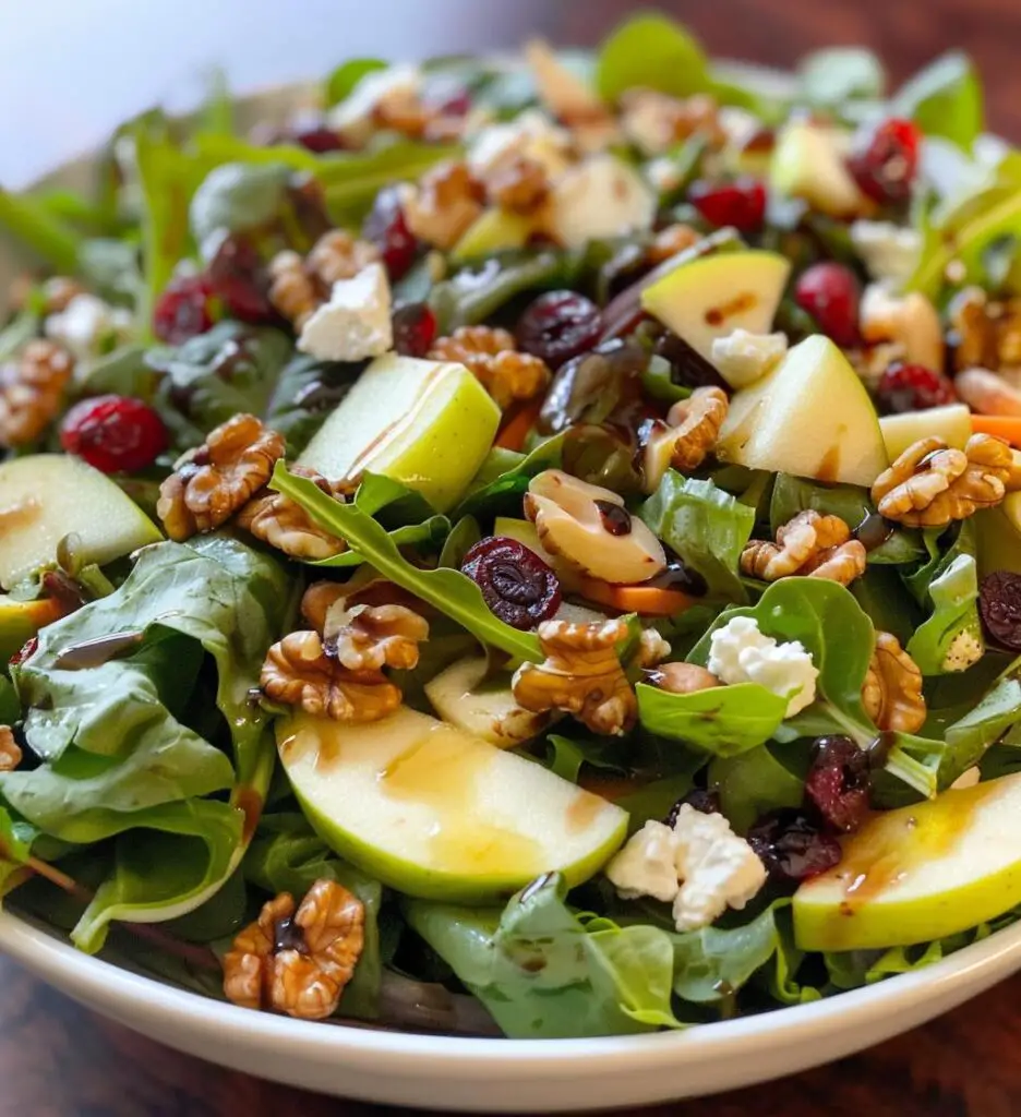Winter Apple Walnut Salad