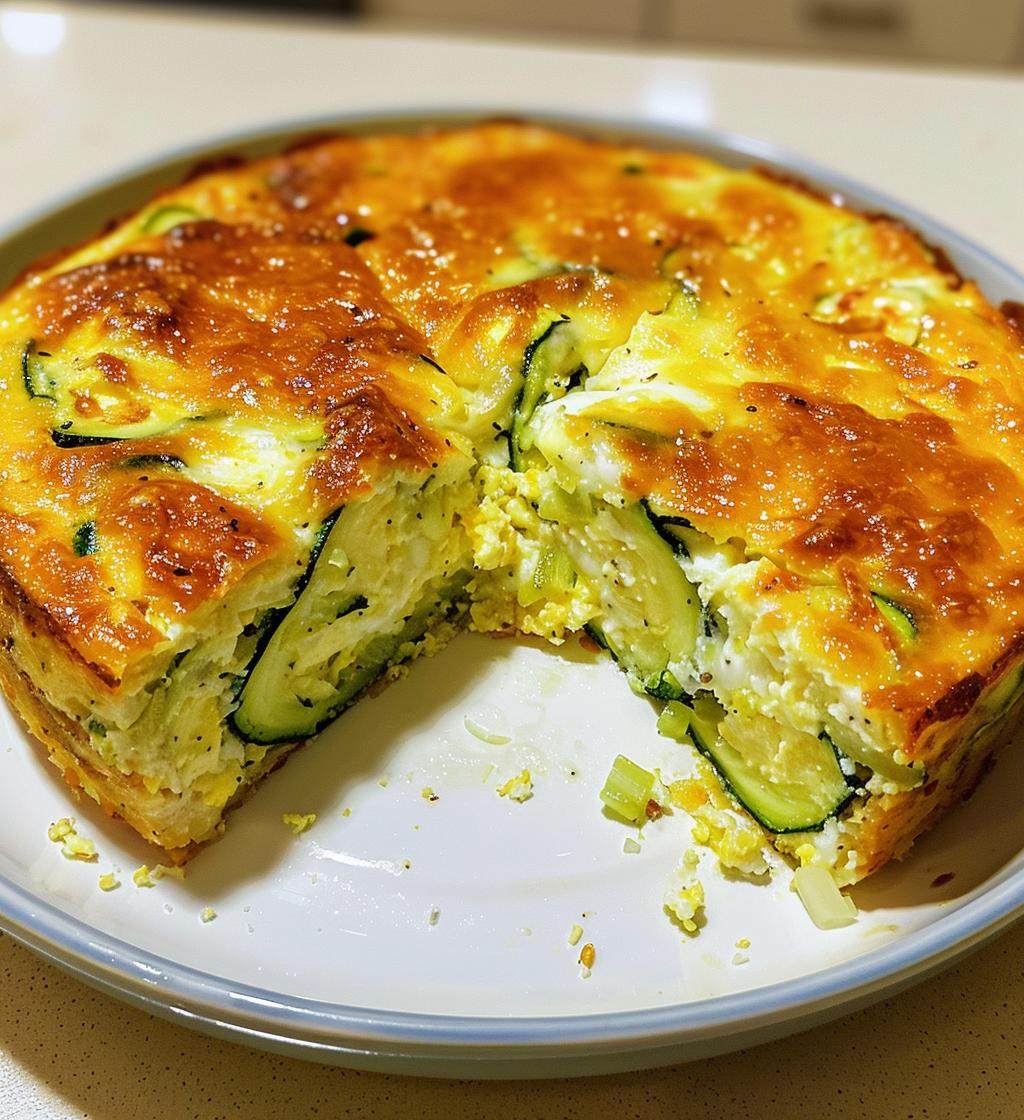 Zucchini Egg Breakfast Bake