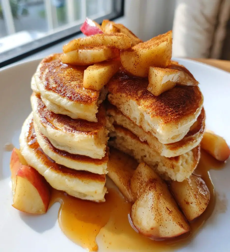 apple cinnamon pancakes