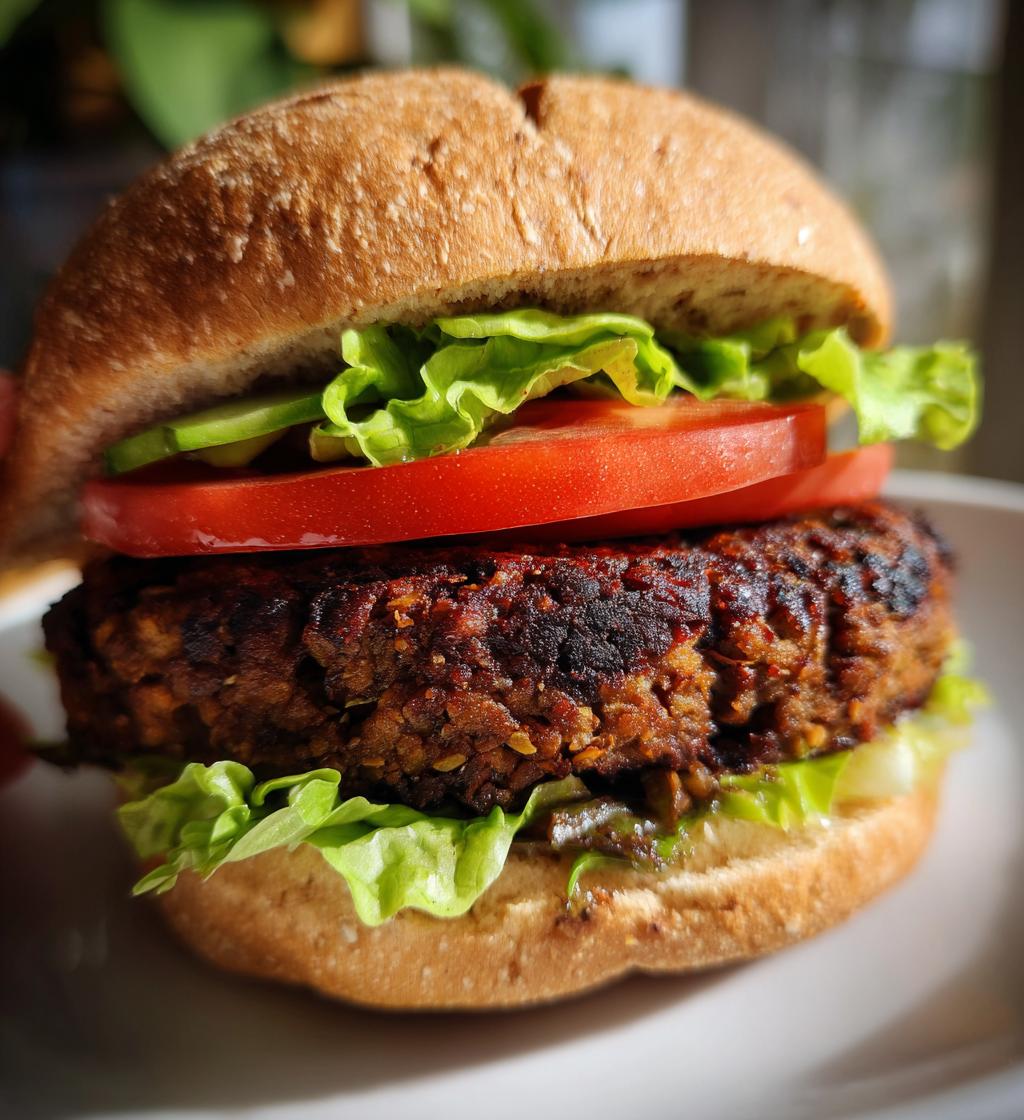 awesome vegan burger