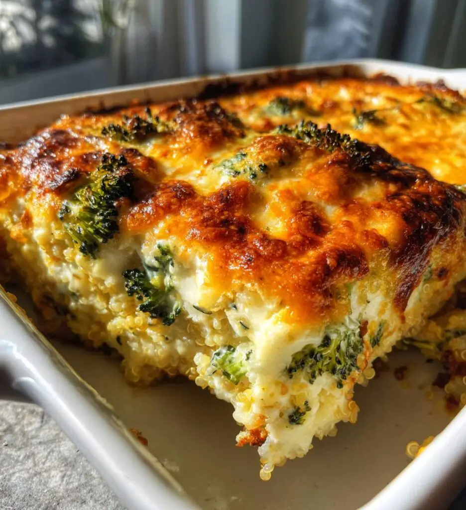 broccoli quinoa casserole recipe