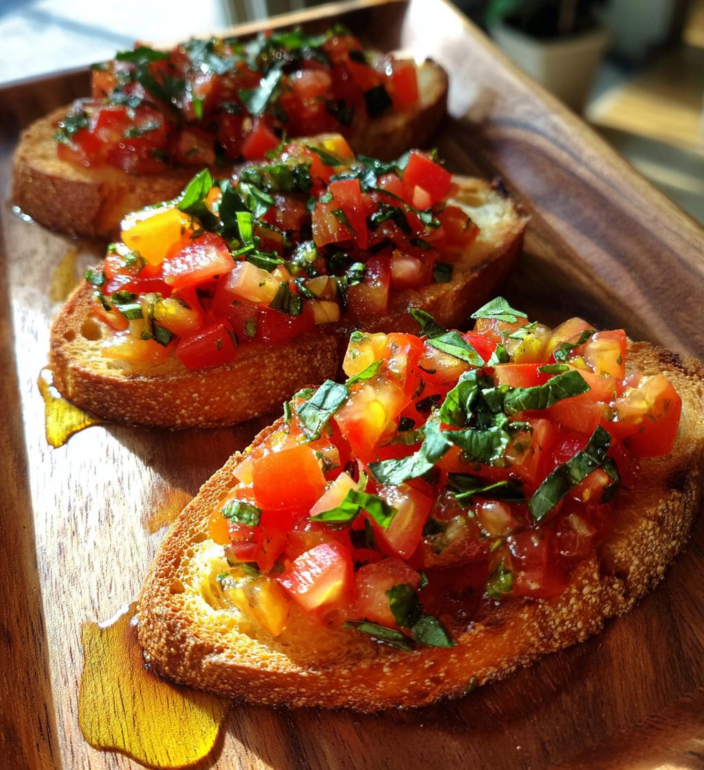 bruschetta recipe - detail 1