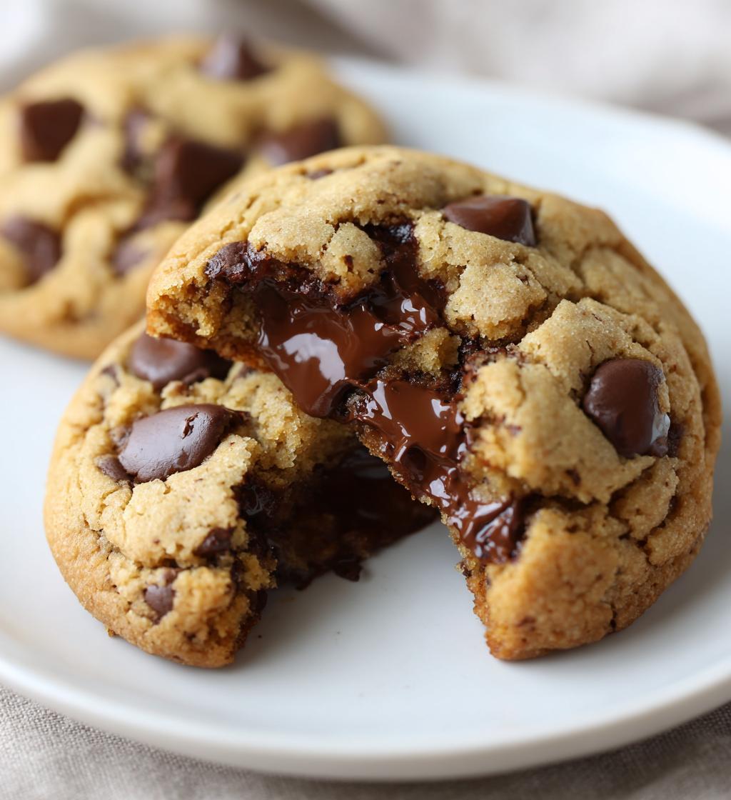 chocolate stuffed cookies vegan gluten free - detail 1