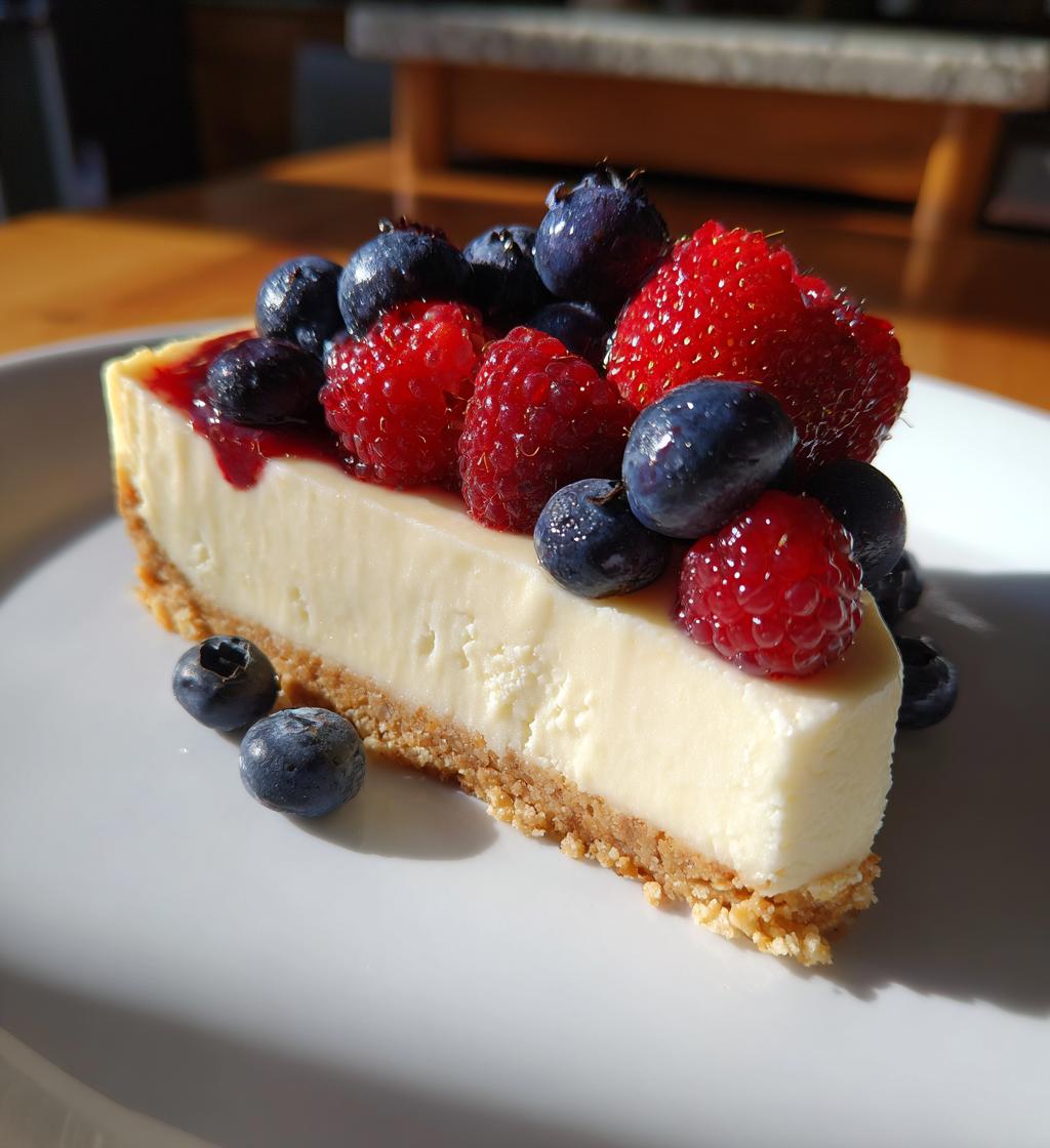fruity cheesecake vegan recipe