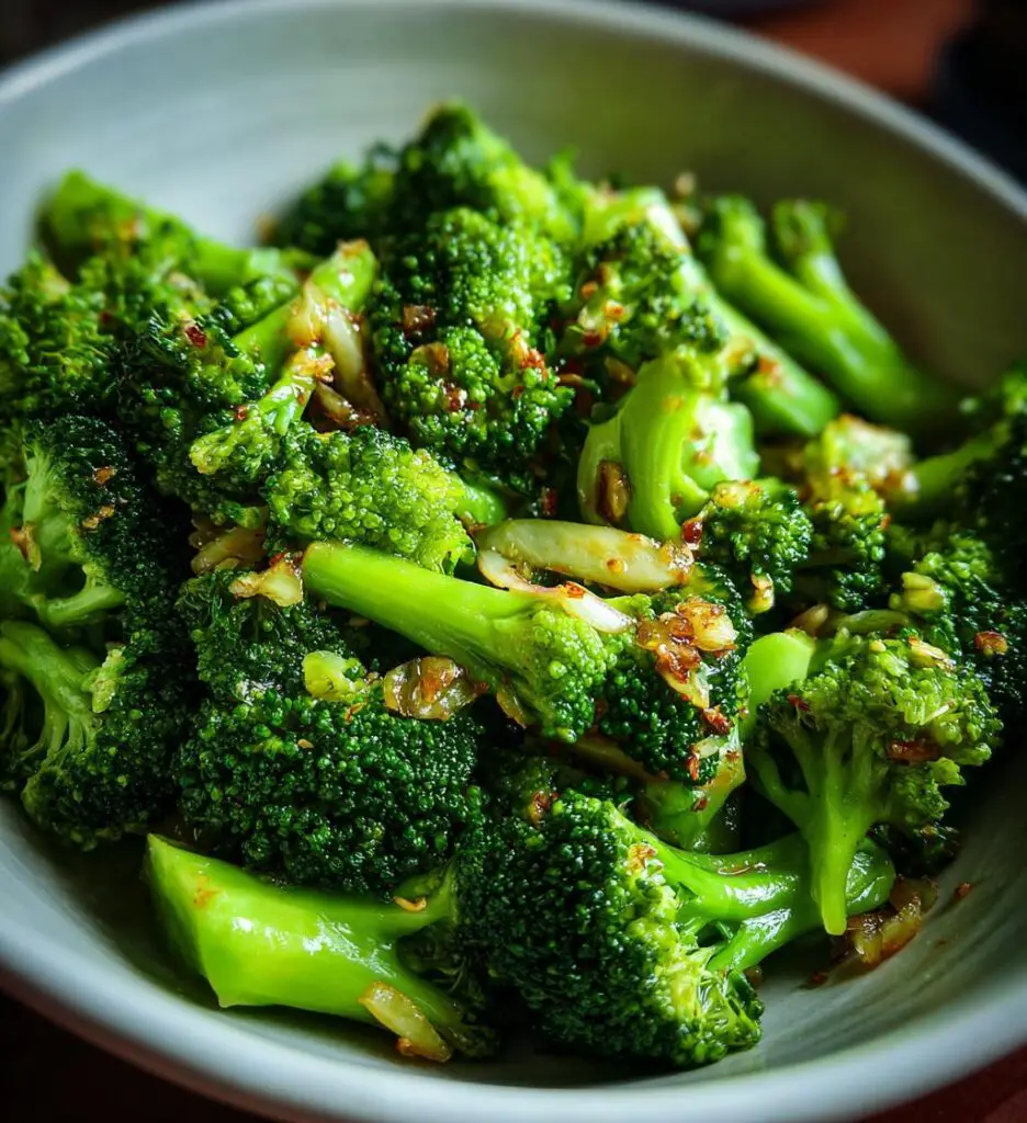 garlic broccoli stir fry