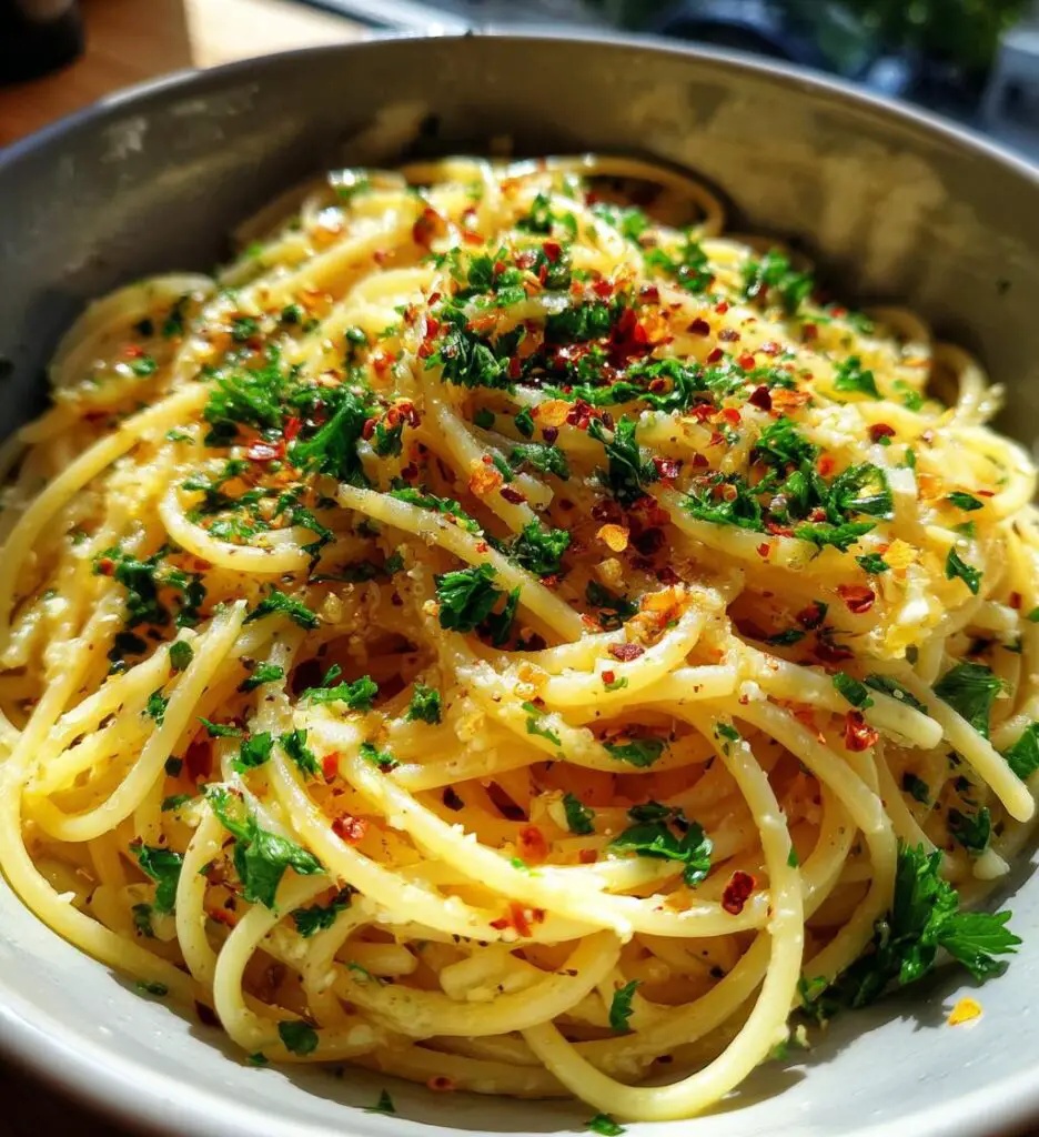 garlic butter pasta