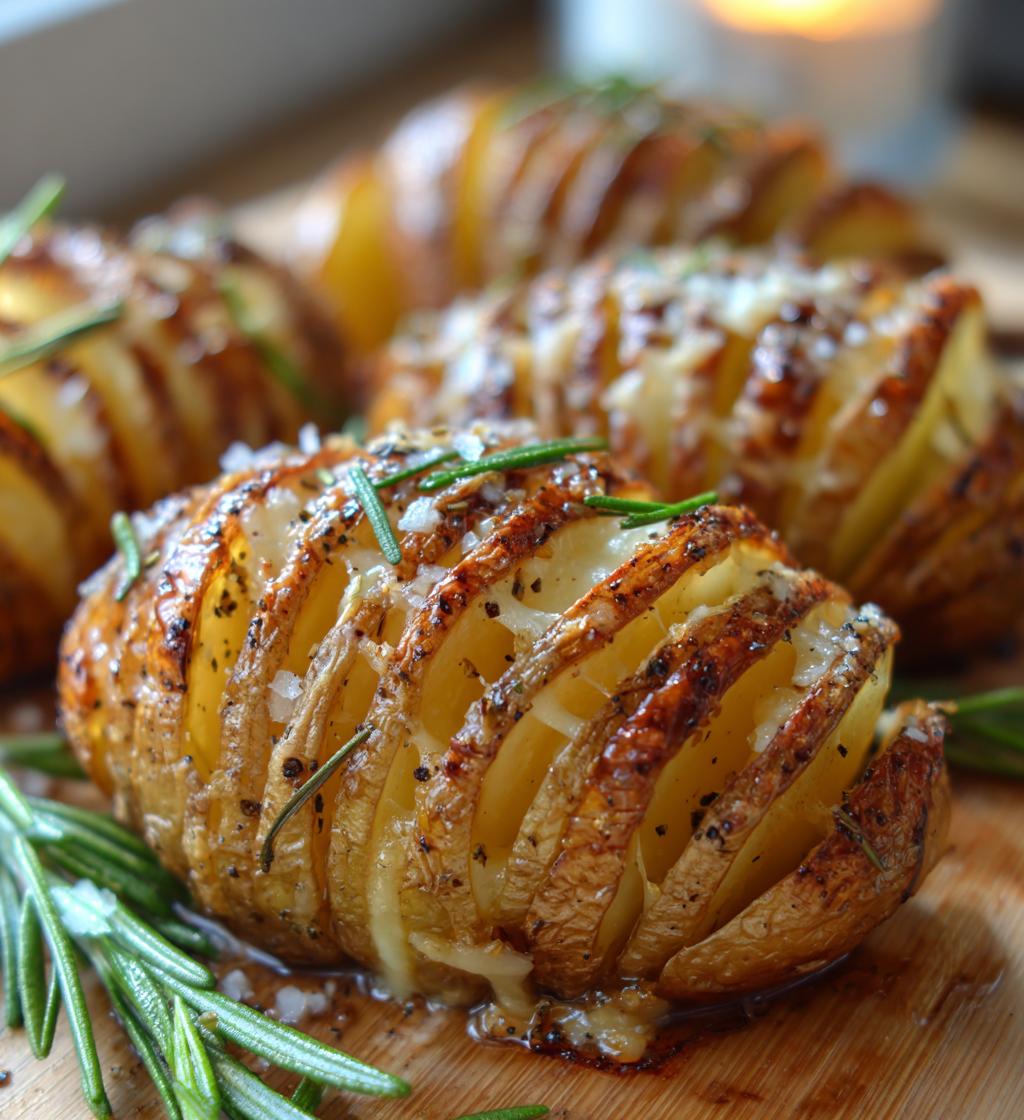 hasselback potatoes recipe