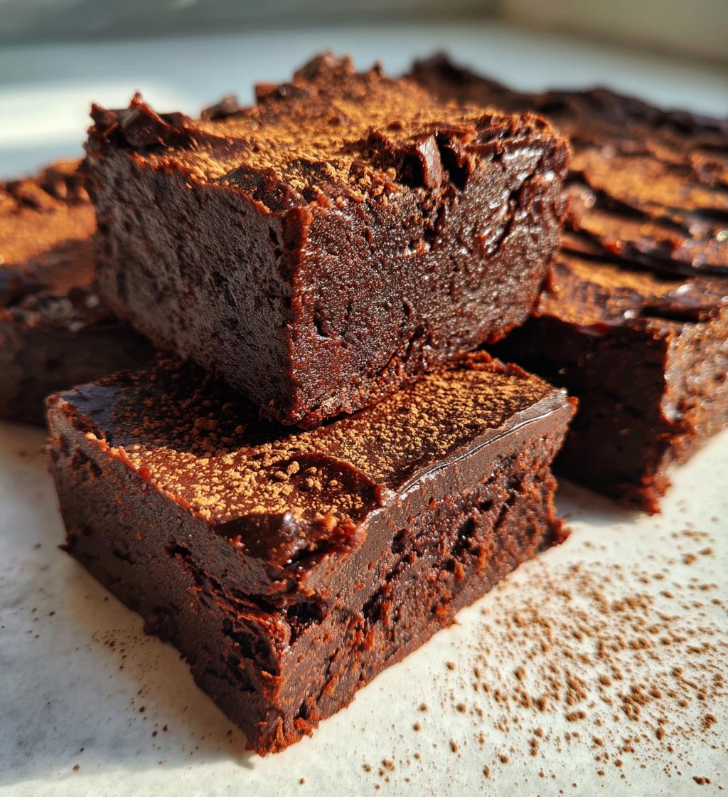 healthy no bake brownies vegan gluten free - detail 1