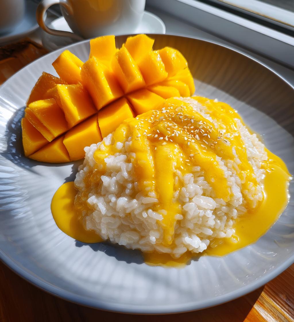 mango sticky rice recipe