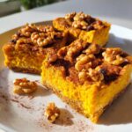 no bake pumpkin bars vegan recipe
