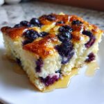 oven baked blueberry pancakes vegan