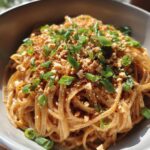 peanut butter noodles vegan recipe