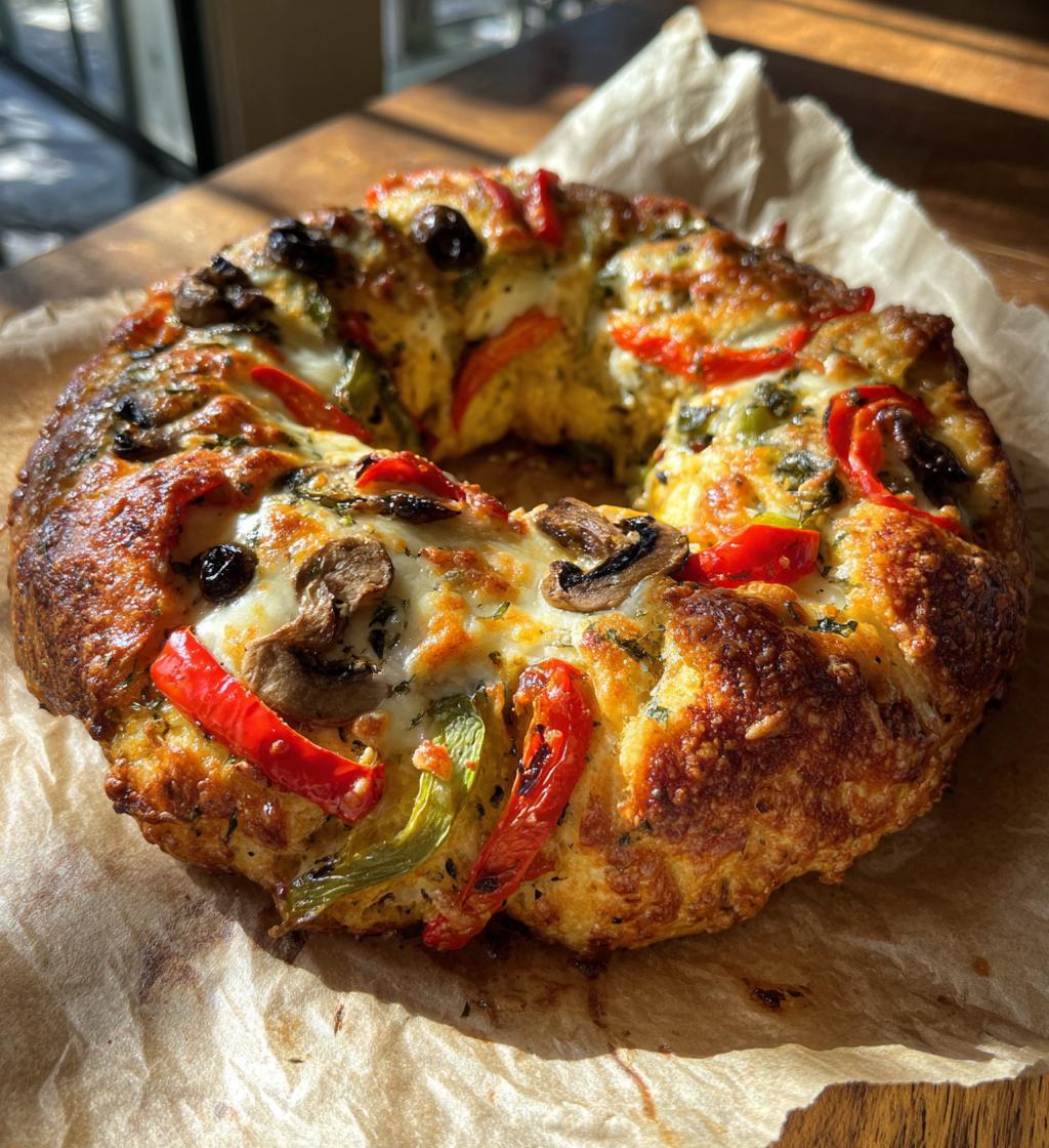 pizza ring recipe vegan gluten free - detail 1