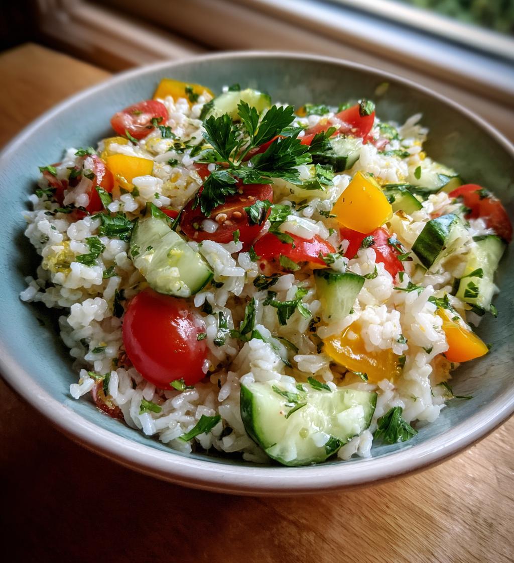 rice salad recipe - detail 1