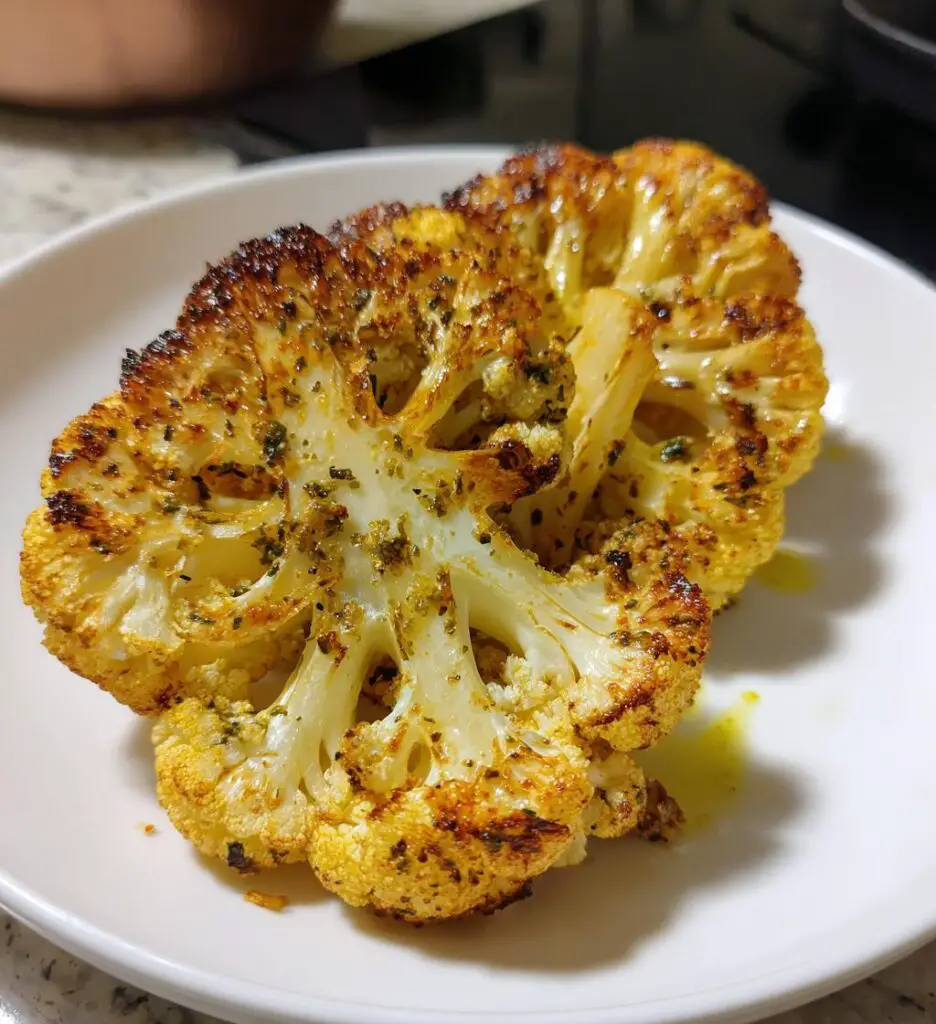 roasted cauliflower steaks