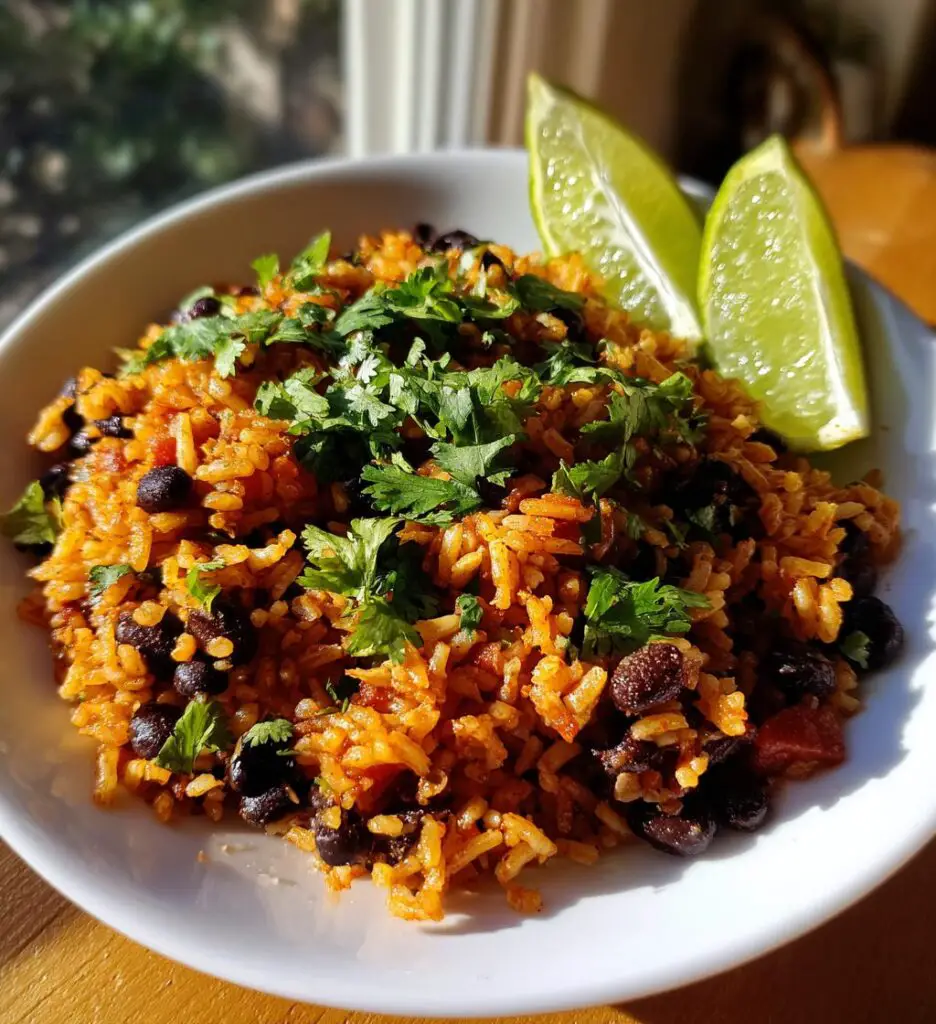 spanish rice and beans