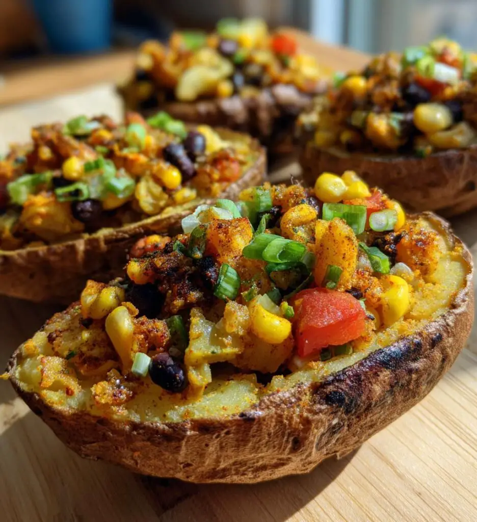 stuffed potato skins vegan gluten free