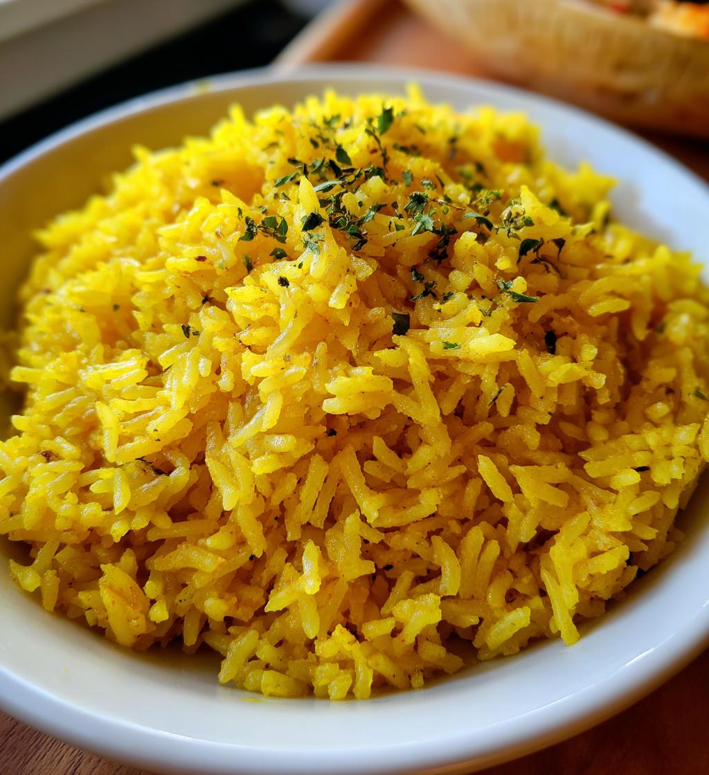 turmeric rice recipe - detail 1