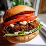 vegan black bean burger