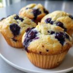 vegan blueberry muffins
