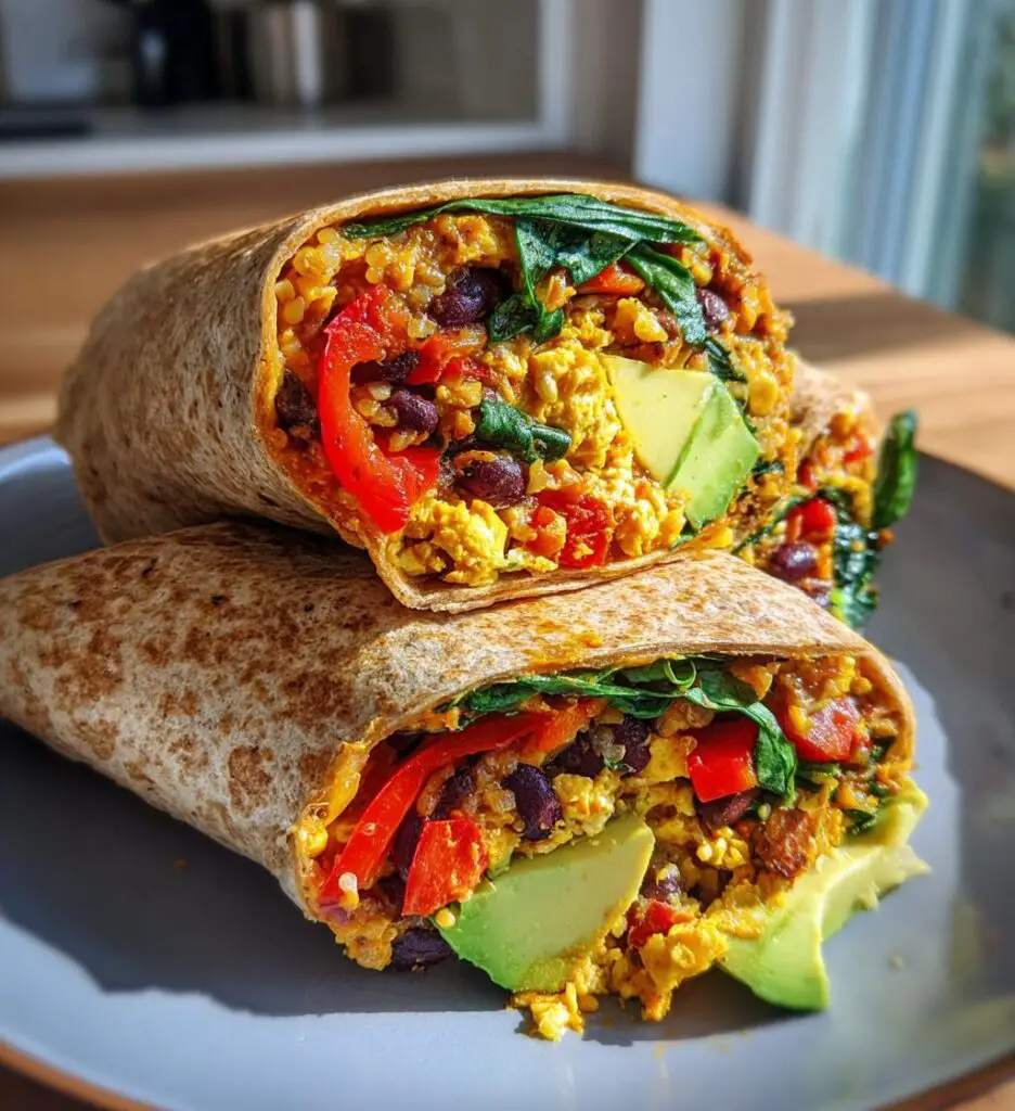 vegan breakfast burritos recipe