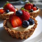vegan cheesecake tarts gluten free recipe