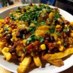 vegan chili cheese fries