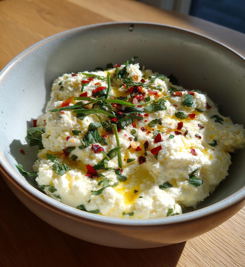 vegan cottage cheese - detail 1