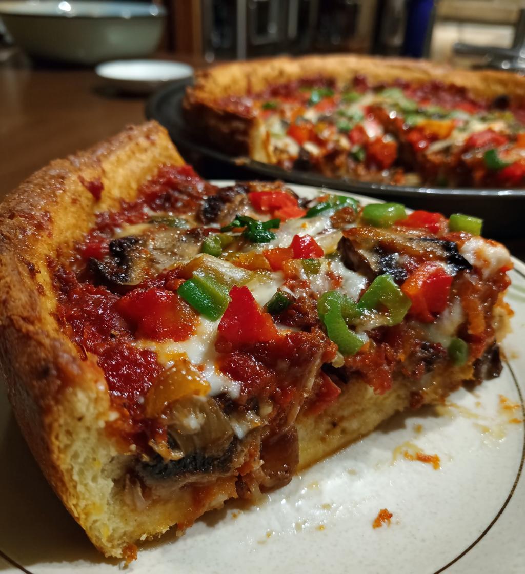 vegan deep dish pizza gluten free recipe