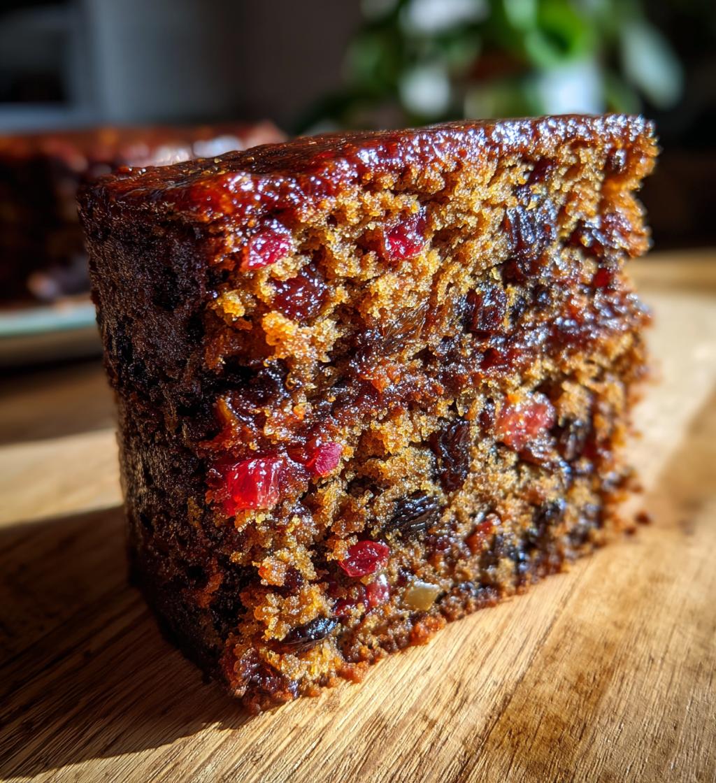 vegan fruit cake chocolate gluten free - detail 1