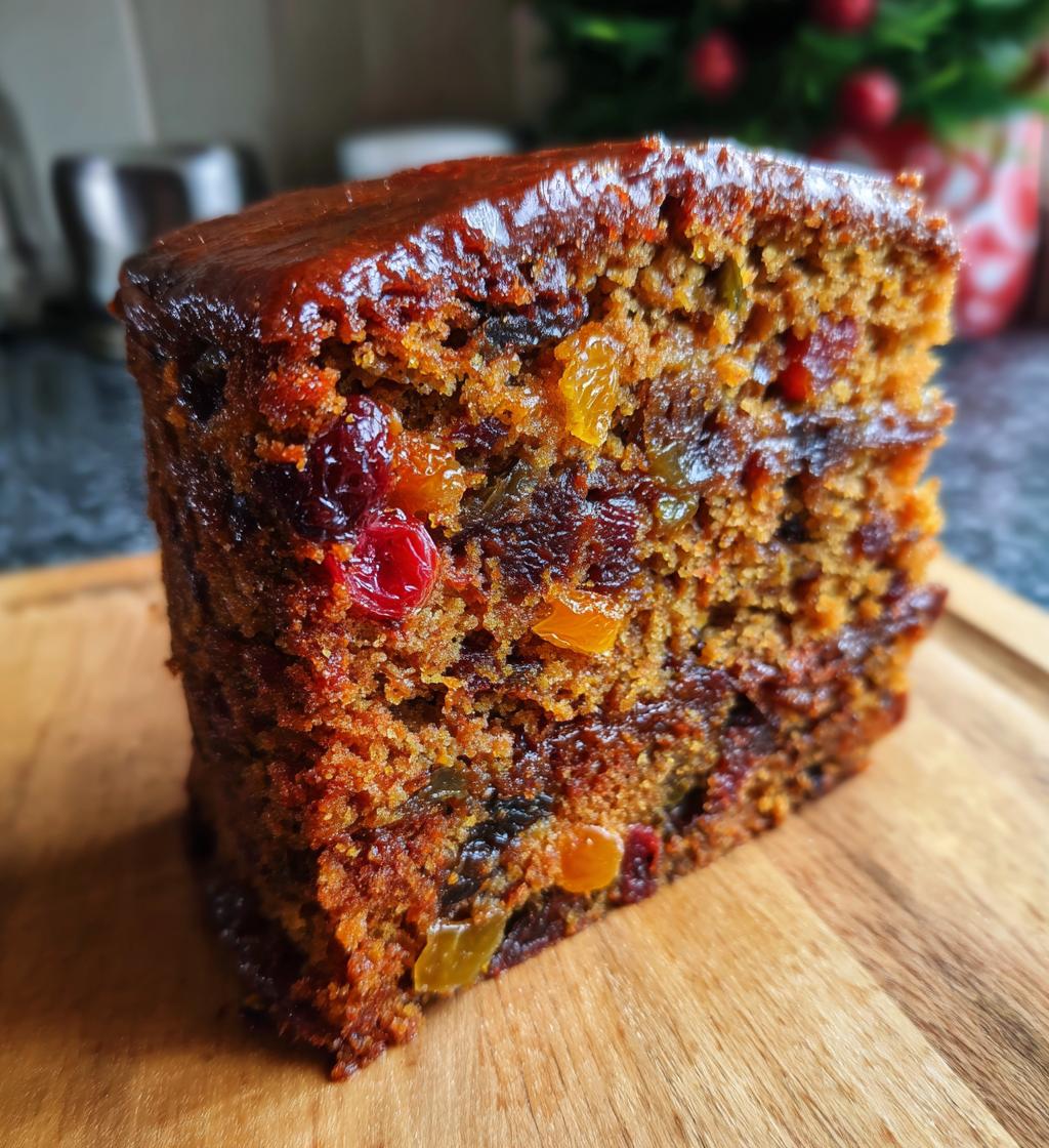 vegan fruit cake chocolate gluten free