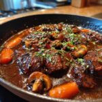 vegan mushroom bourguignon