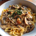 vegan mushroom stroganoff gluten free recipe