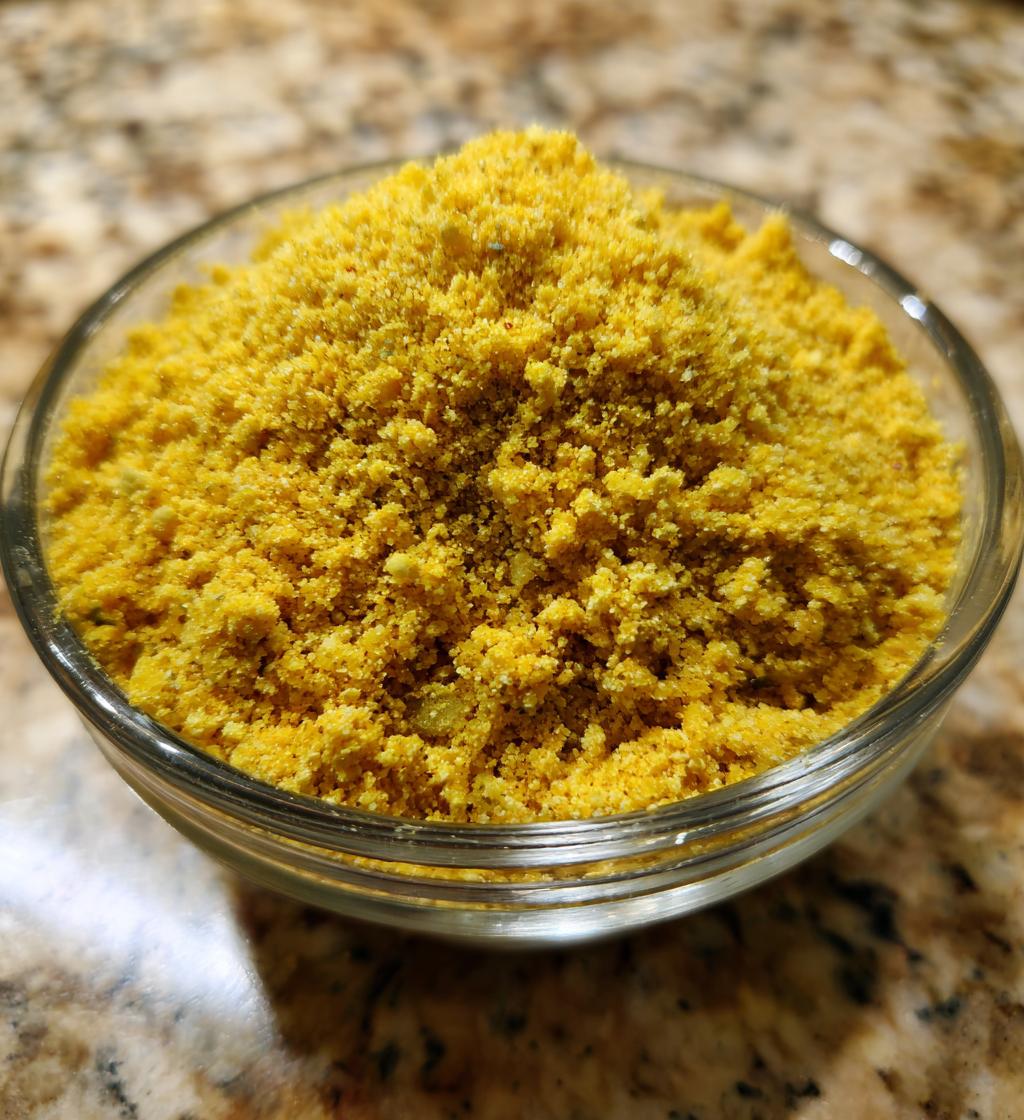 vegan parmesan cheese - detail 1