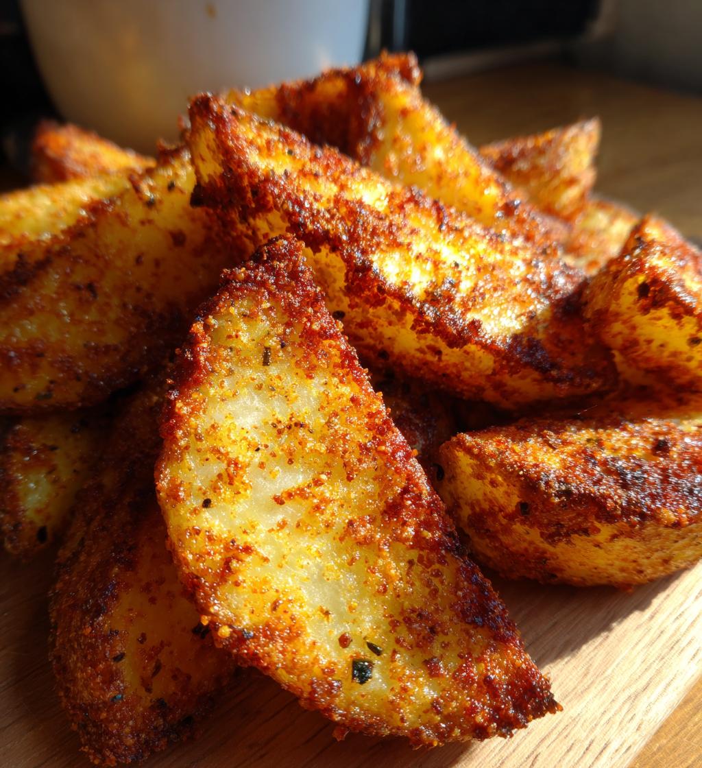 vegan parmesan potato wedges recipe