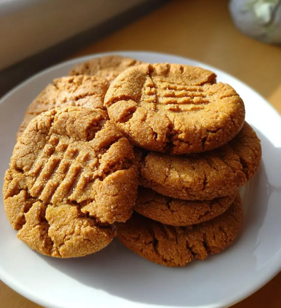 vegan peanut butter cookies