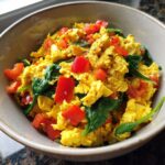 vegan scrambled eggs