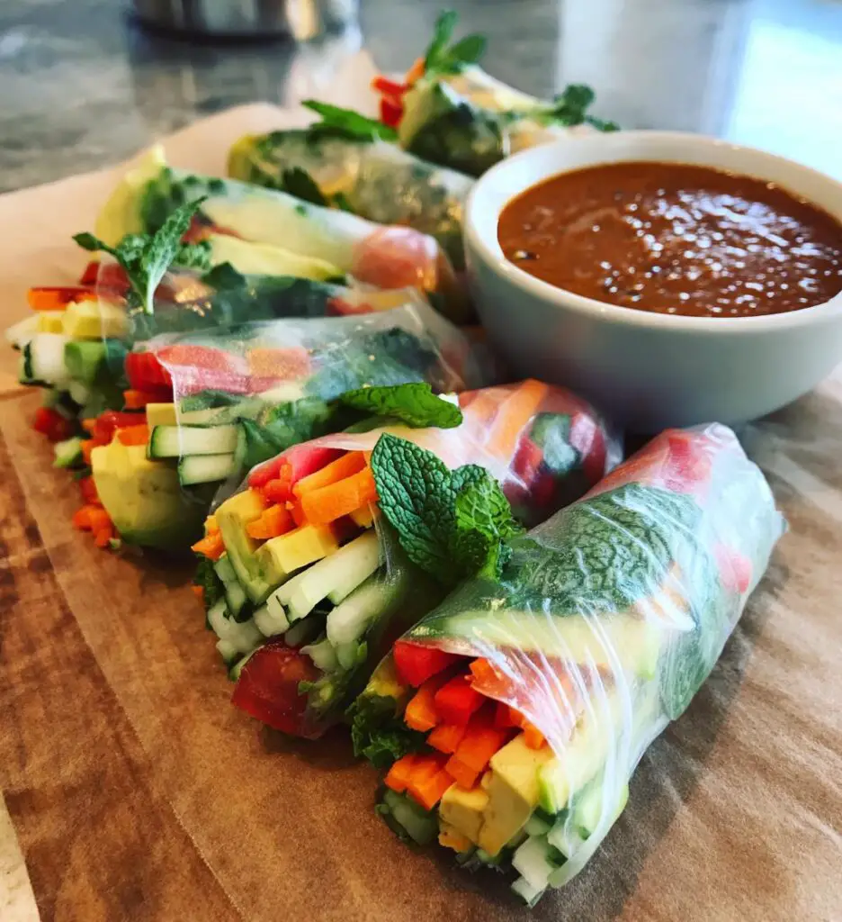 vegan summer rolls gluten free recipe