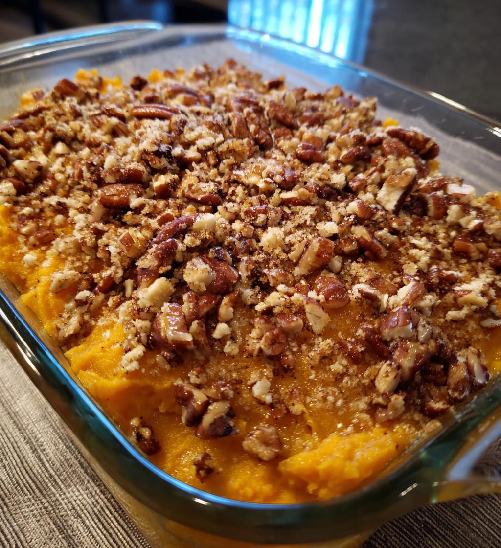vegan sweet potato casserole