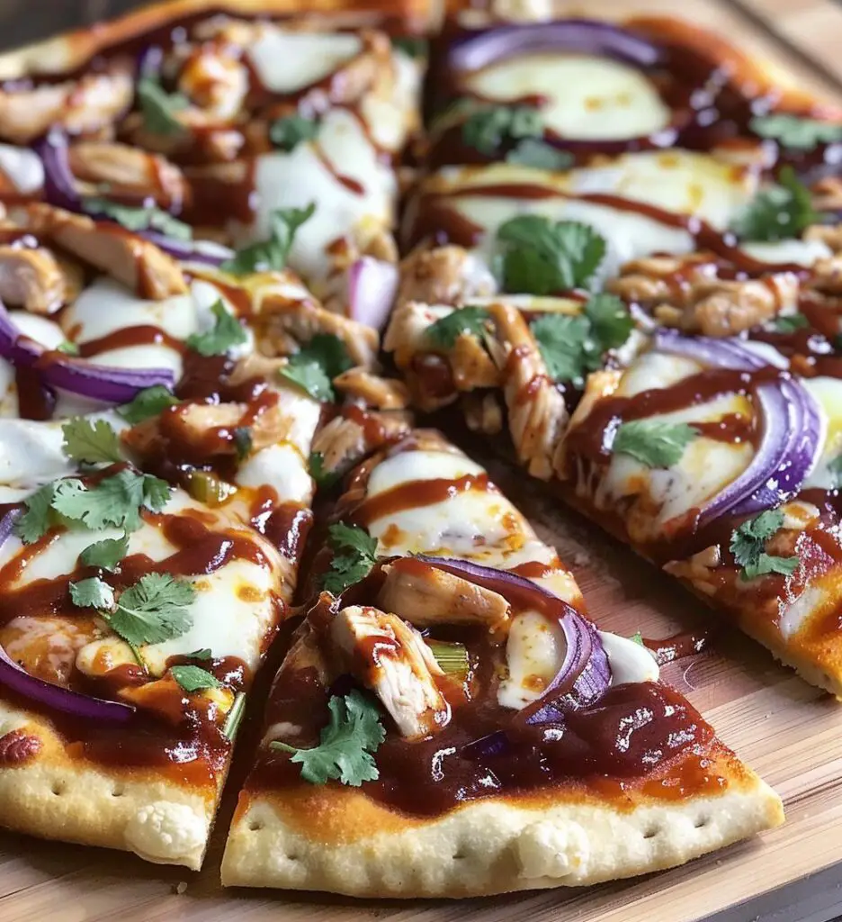 BBQ Chicken Flatbread Pizza: A Flavorful Delight Awaits!