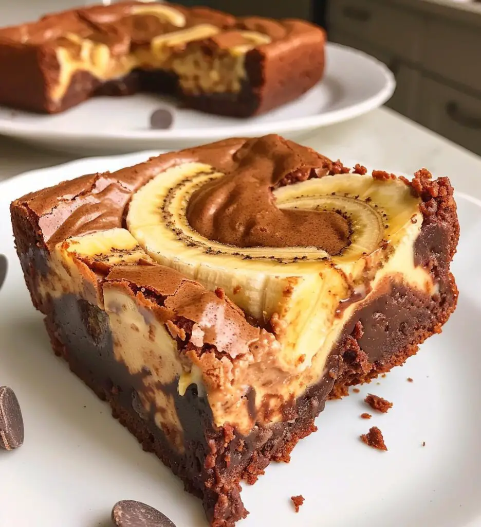 Banana Pudding Brownies