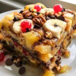 Banana Split Dump Cake