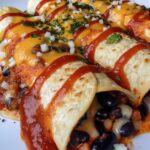 Bean and Cheese Enchiladas