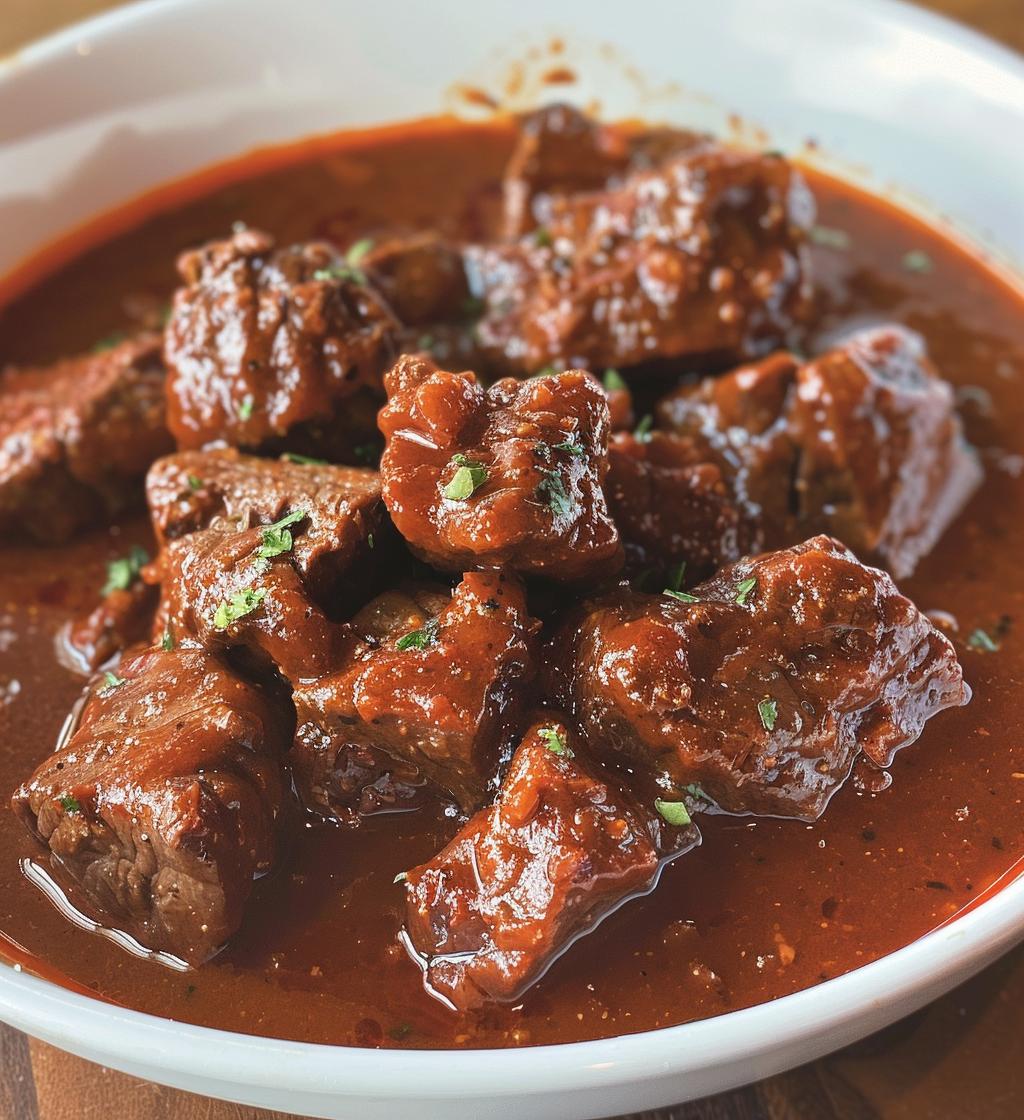 Beef Chile Colorado - detail 1