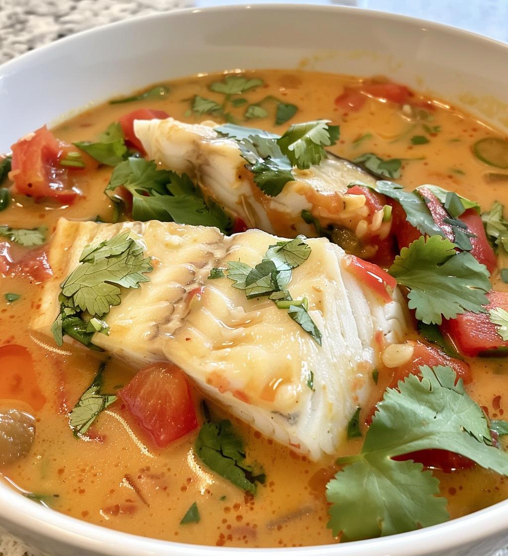 Brazilian Fish Stew (Moqueca) - detail 1