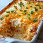 Buffalo Chicken Cheese Bake